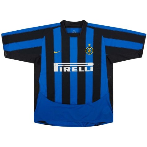 Inter Milan 2003-04 Home Shirt (Vieri #32) ((Good) XXL)