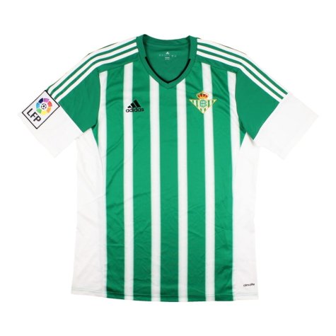 Real Betis 2015-16 Home Shirt (Westerman #17) ((Mint) L)