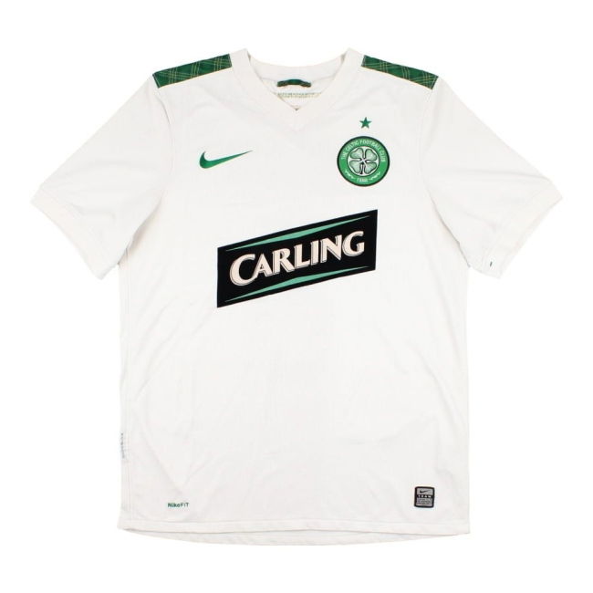 Celtic 2009-10 European Away Shirt (Brown 8) ((Good) S)