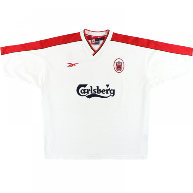 Liverpool 1998-99 Away Shirt (XL) (Excellent) (GERRARD 8)