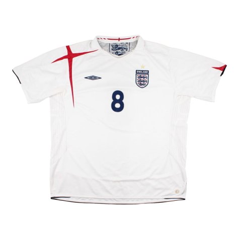 England 2005-07 Home Shirt (Lampard #8) (Very Good)