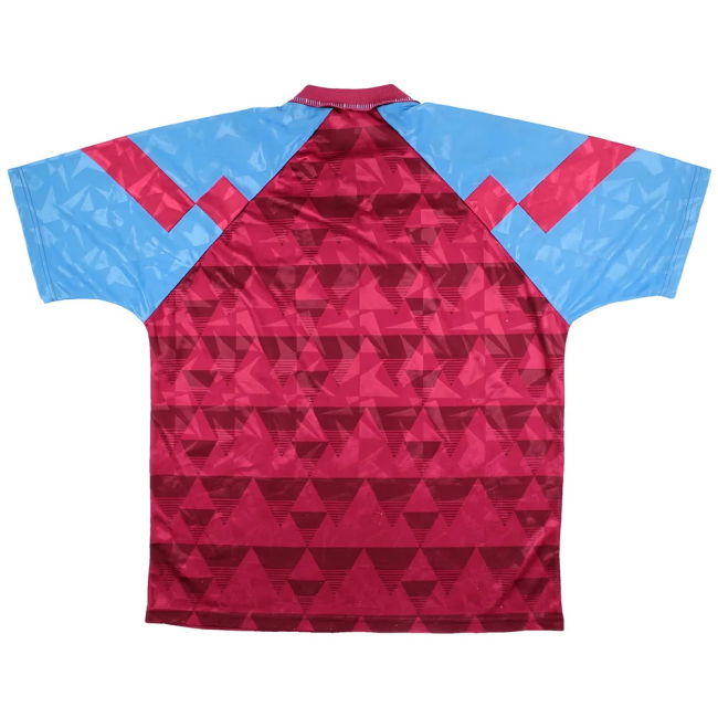Aston Villa 1990-92 Home Shirt (XL) (Very Good)