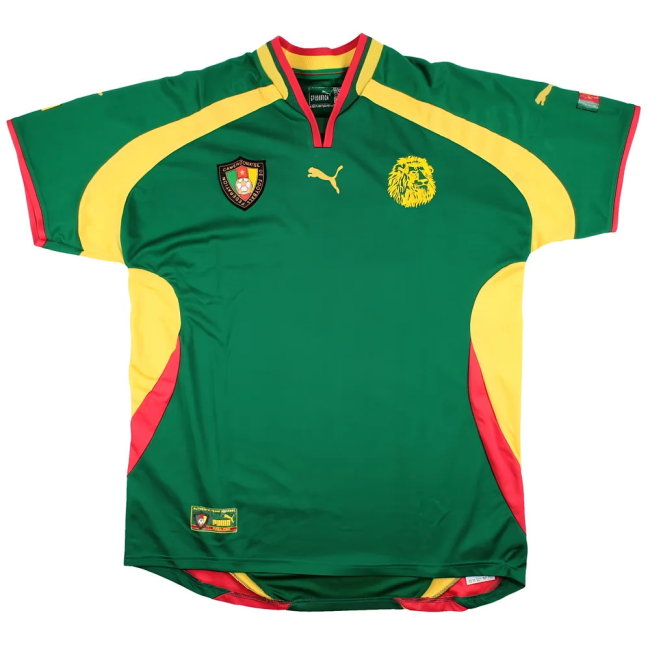 Cameroon 2000-02 Home Shirt (XL) (Very Good) (Milla 9)