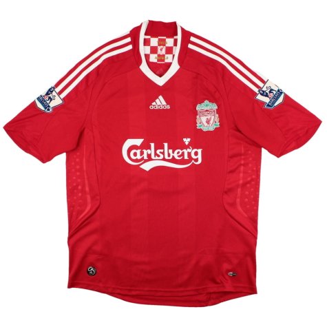 Liverpool 2008-10 Home Shirt (Torres #9) (M) (Excellent)