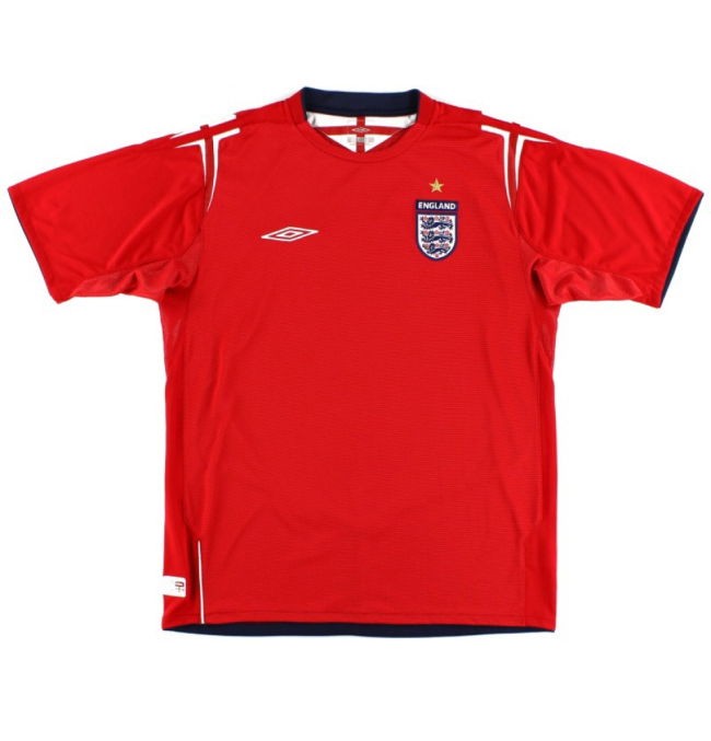 England 2006-08 Away Shirt (XLB 158cm) (Excellent) (FERDINAND 5)