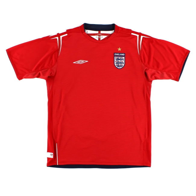England 2006-08 Away Shirt (XLB 158cm) (Excellent) (FERDINAND 5)