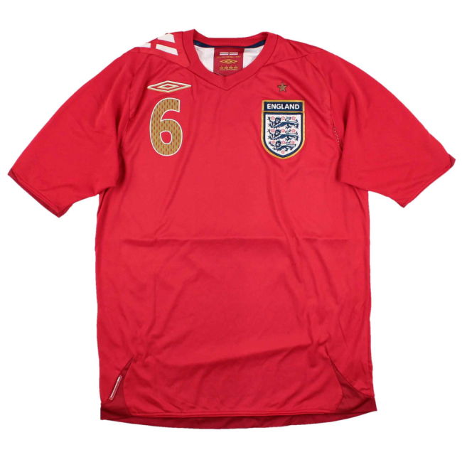 England 2006-08 Away Shirt (S) Terry #6 (Very Good)