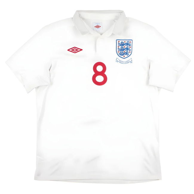 England 2009-10 Home Shirt (XL) Lampard #8 (Excellent)