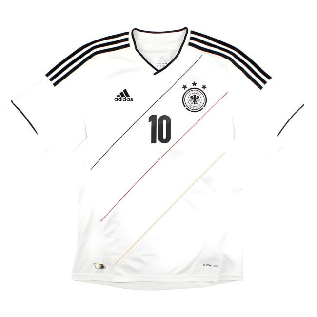Germany 2012-13 Home Shirt (M) Podolski #10 (Excellent)