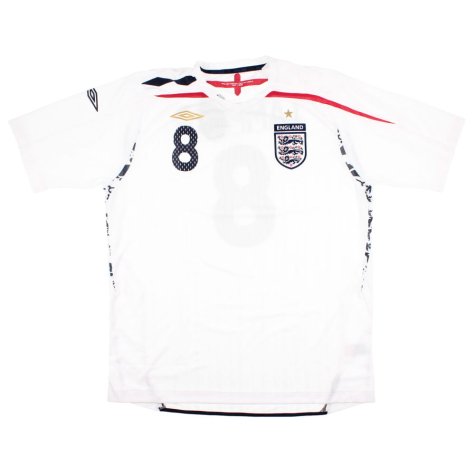 England 2007-09 Home Shirt (XL) Lampard #8 (Fair)