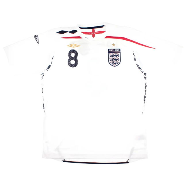 England 2007-09 Home Shirt (XL) Lampard #8 (Fair)