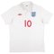 England 2009-10 Home Shirt (S) Rooney #10 (Very Good)