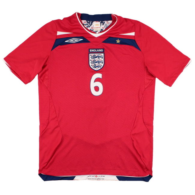 England 2008-10 Away Shirt (M) (Terry #6) (Excellent)