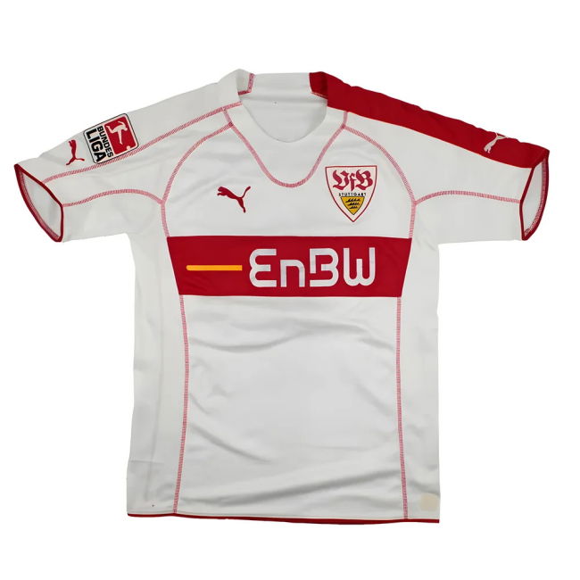 VFB Stuttgart 2005-06 Home Shirt (L) Tomasson #10 (Good)