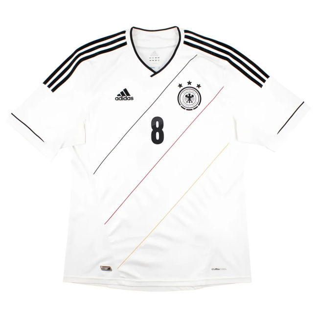 Germany 2012-13 Home Shirt (L) Ozil #8 (Mint)