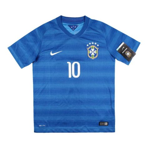 Brazil 2014-15 Away Shirt (MB) Neymar #10 (BNWT)