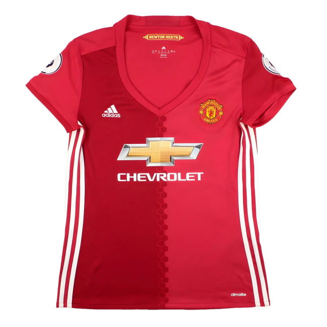 Manchester United 2016-17 Home Shirt (Womens 12) Pogba #6 (Very Good)