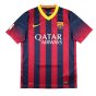 Barcelona 2013-14 Home Shirt (Neymar Jr #11) (S) (Very Good)