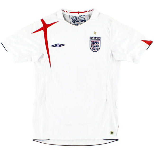 England 2005-2007 Home Shirt (XL) (Very Good) (LAMPARD 8)