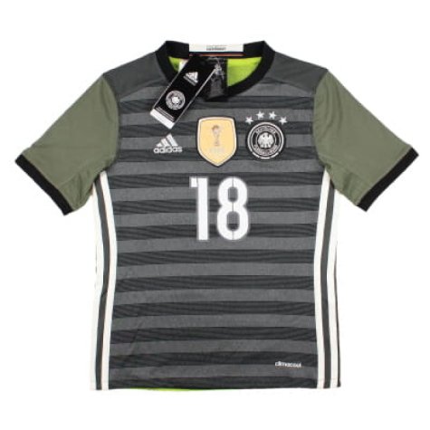 Germany 2016-17 Away Shirt (9-10y) Kroos #18 (Excellent)