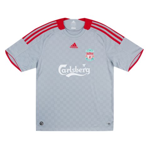 Liverpool 2008-09 Away Shirt (Gerrard #8) (L) (Very Good)