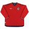 England 2002-04 Long Sleeve Away Shirt (L) (Very Good) (Owen 10)