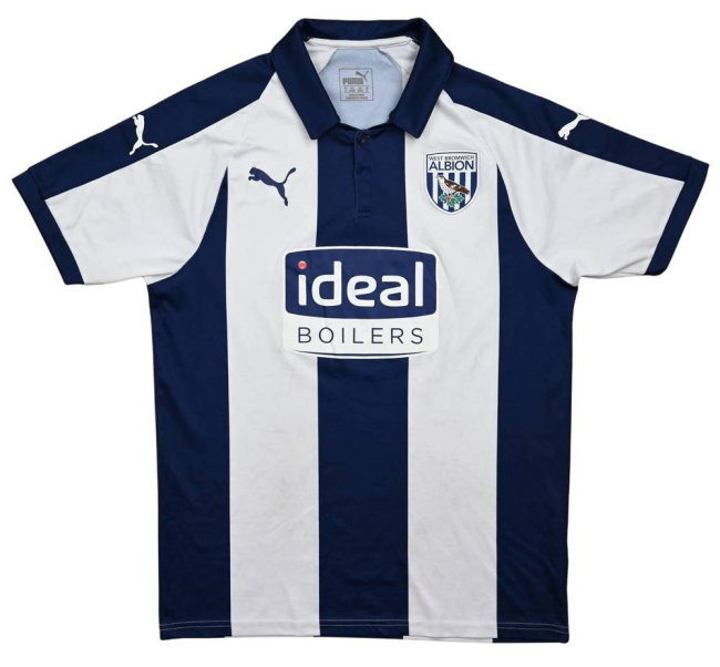 West Brom 2018-19 Home Shirt (XL) (Good) (Gibbs 3)