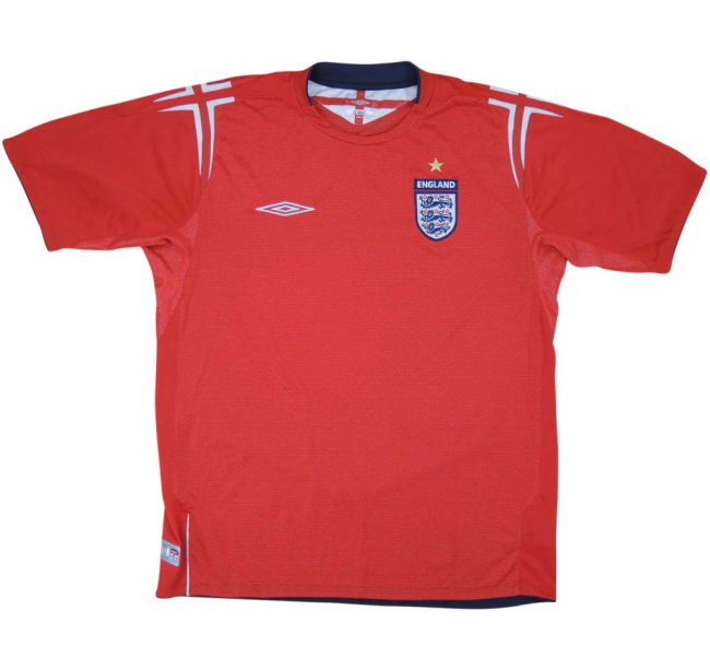 England 2004-06 Away Umbro Shirt (M) (Excellent) (Lampard 11)