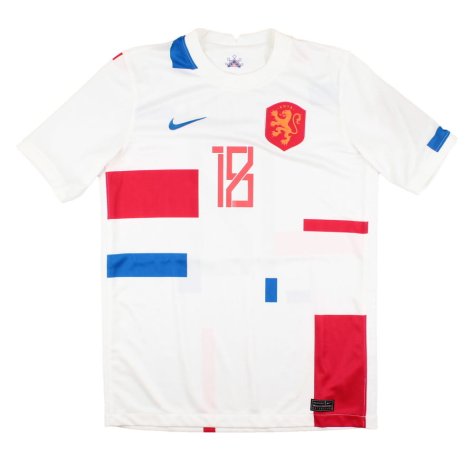 Holland Womens 2022-23 Away Shirt (XL Child) (Casperij #18) (Very Good)