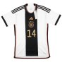 Germany 2022-23 Home Shirt (S) (Musiala #14) (Excellent)