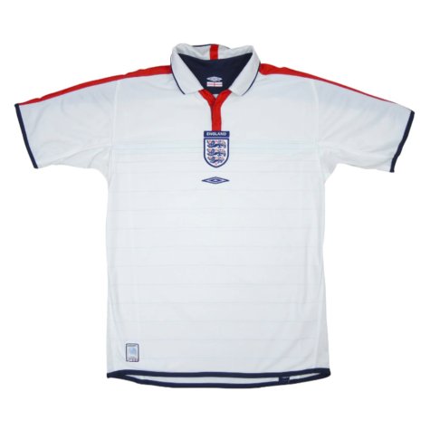 England 2003-05 Home Shirt (XL) (Very Good) (Hurst 10)