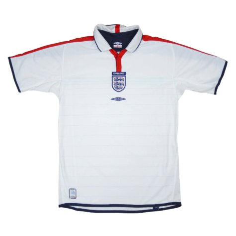 England 2003-05 Home Shirt (XL) (Very Good) (GASCOIGNE 8)