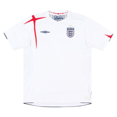 England 2005-07 Home Shirt (L) (Very Good) (LAMPARD 8)
