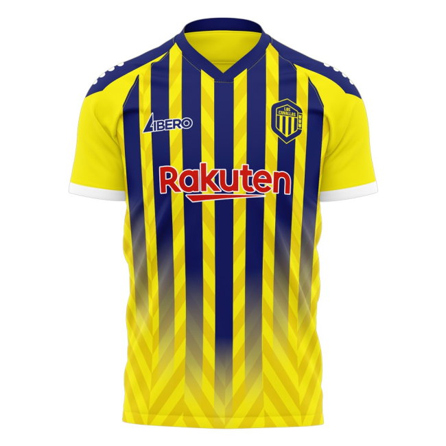 2024-2025 Rosario Central Home Concept Shirt (Libero) Adult Short Sleeve (Your Name)