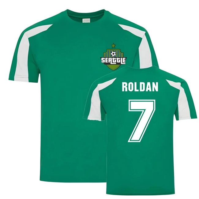 Cristian Roldan Seattle Sports Training Jersey (Green)