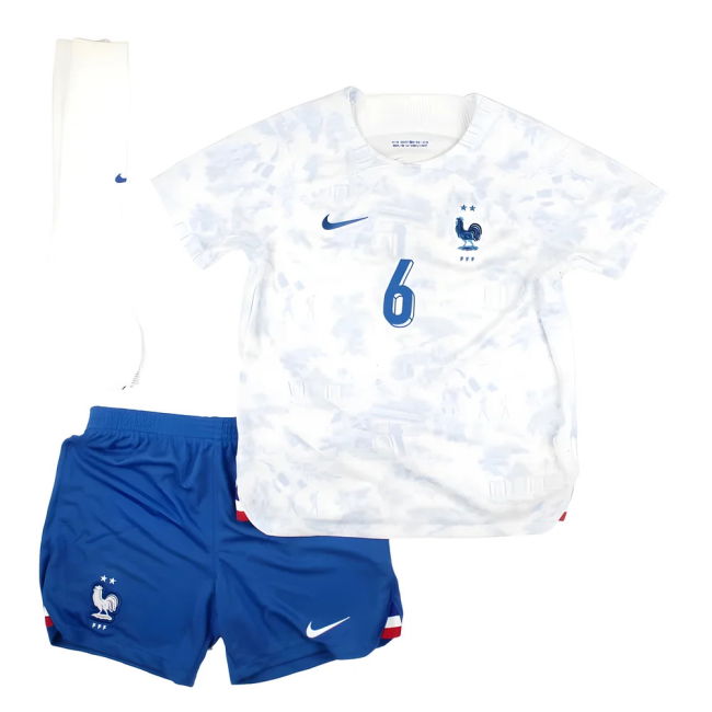 France 2022-23 Away Mini Kit (XLB) Camavinga #6 (BNWT)