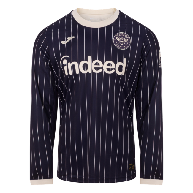 2026-2027 Brentford Long Sleeve Away Shirt (Your Name)