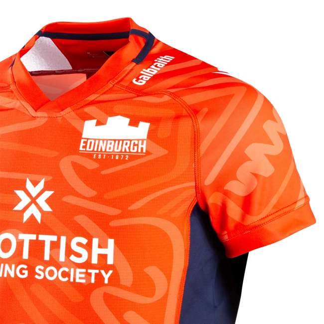 2026-2027 Edinburgh Rugby Training Shirt (Orange)