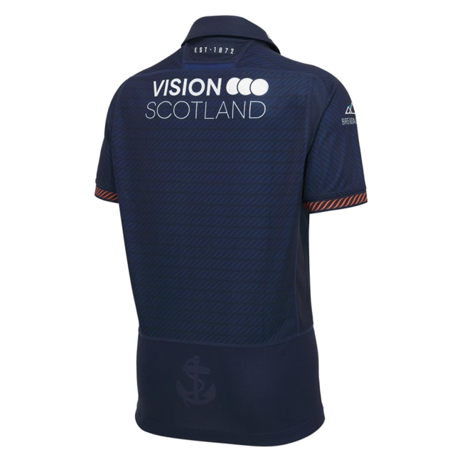 2026-2027 Edinburgh Rugby Poly Home Shirt