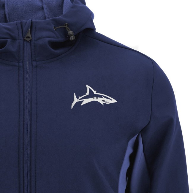 2026-2027 Sale Sharks Softshell Heavy Jacket (Navy)