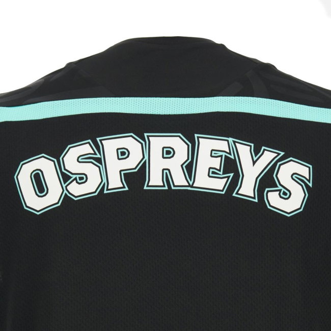 2026-2027 Ospreys Rugby Poly Sleeveless Training Shirt (Black)