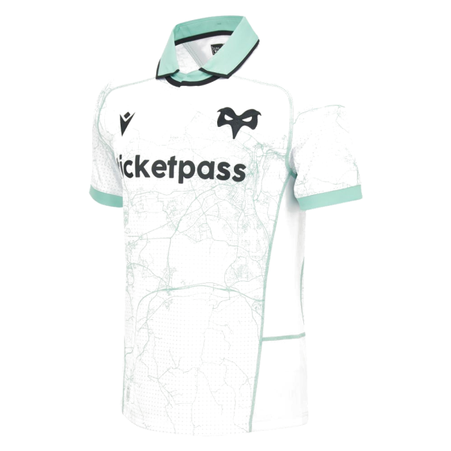 2026-2027 Ospreys Home Poly Replica Rugby Shirt (Kids) (Your Name)