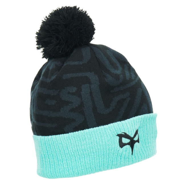 2026-2027 Ospreys Rugby Pom-Pom Beanie (Black)