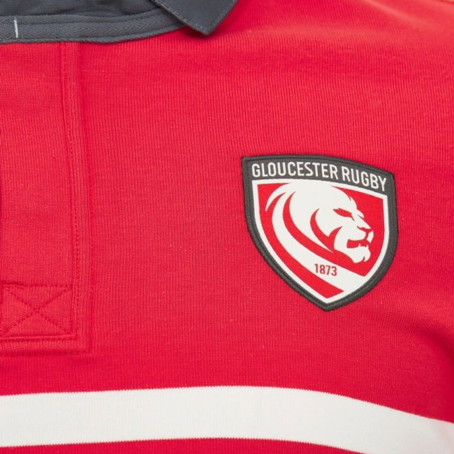 2026-2027 Gloucester Rugby Short Sleeve Cotton Replica Home Shirt