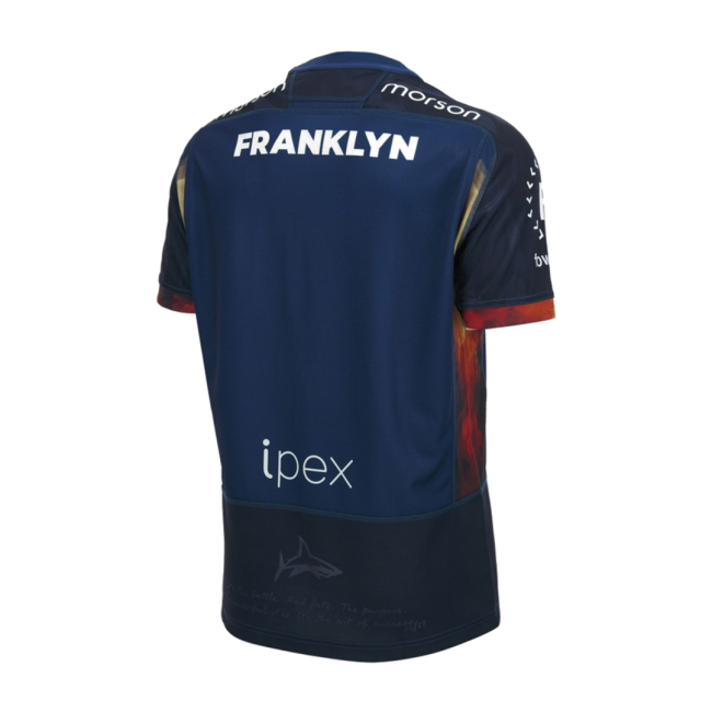 2026-2027 Sale Sharks Poly Home Rugby Shirt (Kids)