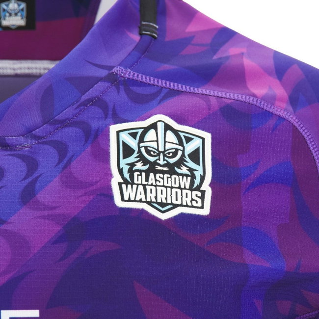 2026-2027 Glasgow Warriors Rugby Training Shirt (Purple) - Kids