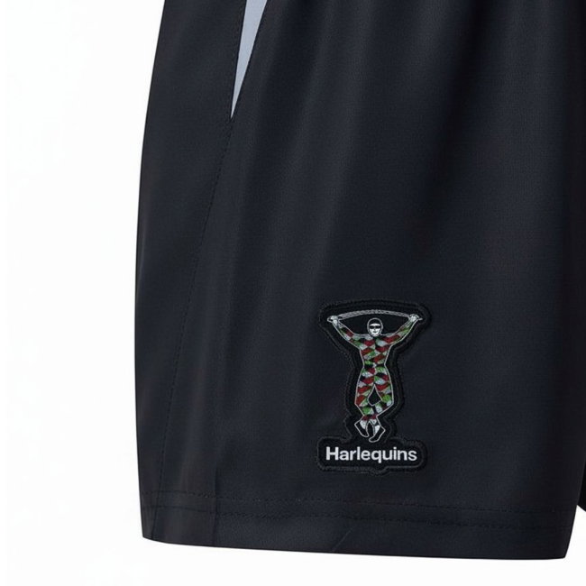 2026-2027 Harlequins Home Shorts (Black) - Kids