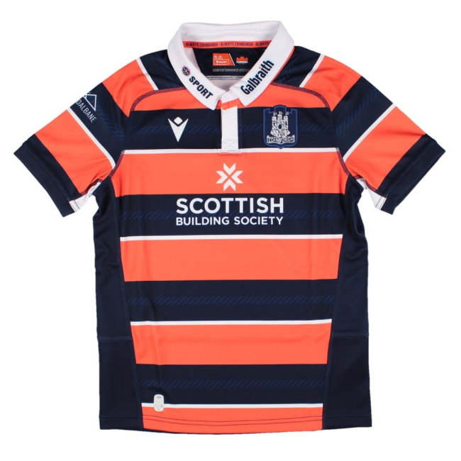 2026-2027 Edinburgh Rugby Euro Shirt (Kids) (Your Name)