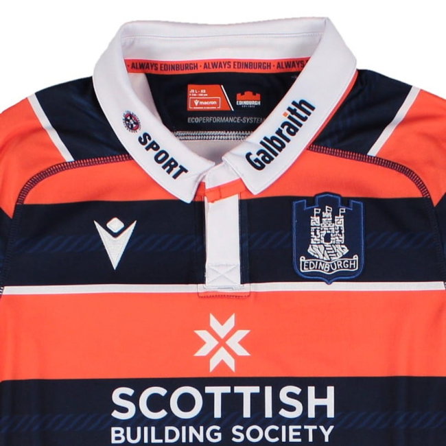 2026-2027 Edinburgh Rugby Euro Shirt (Kids) (Your Name)