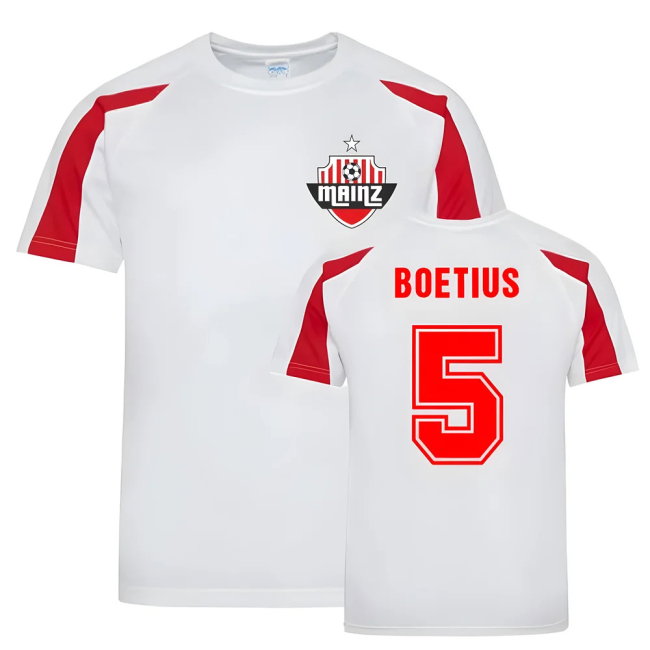 Jean-Paul Boetius Mainz Sports Training Jersey (White)